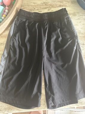 Xersion Boys Black Athletic Mesh Shorts